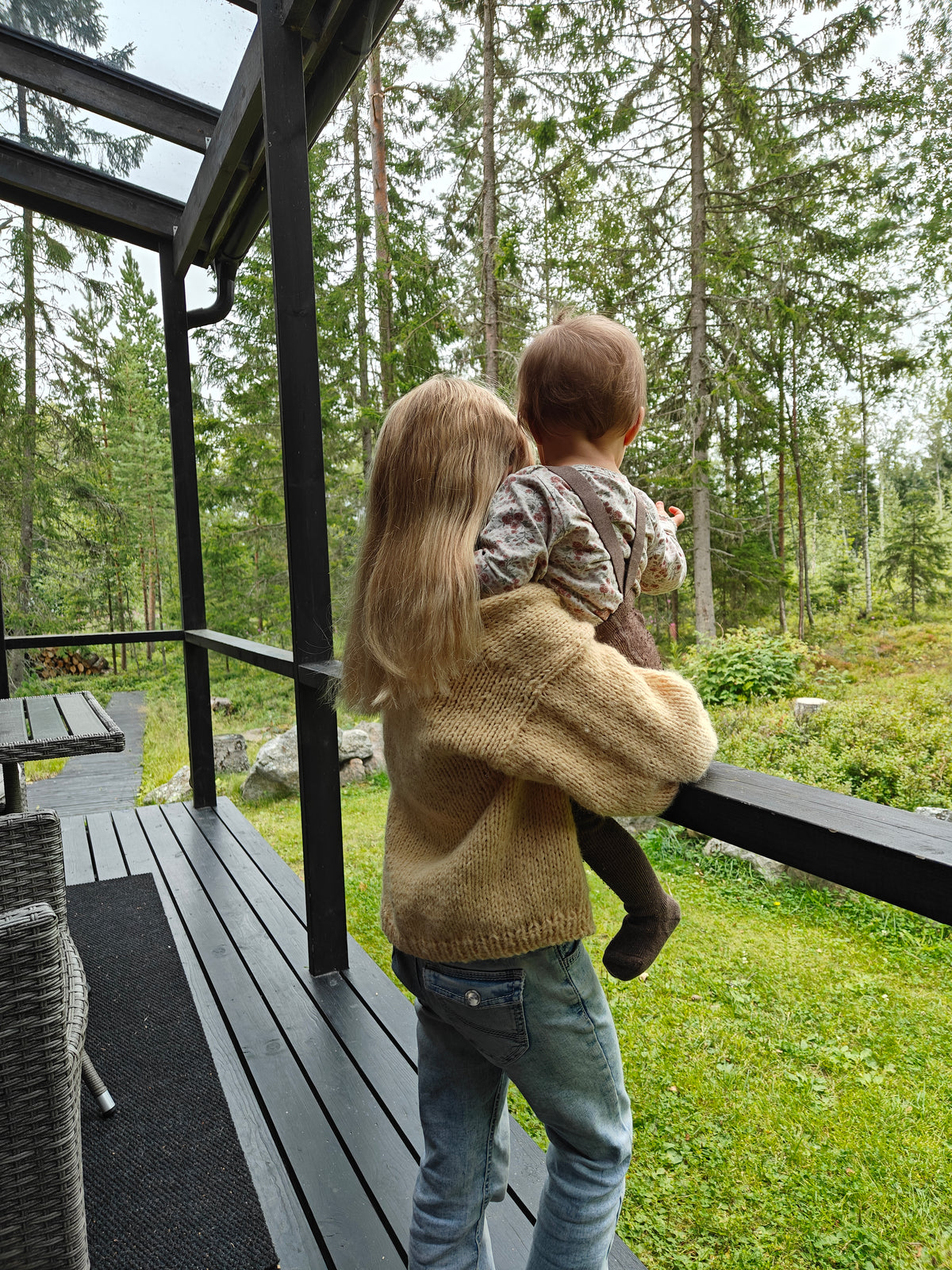 Midnightsun cardigan Junior