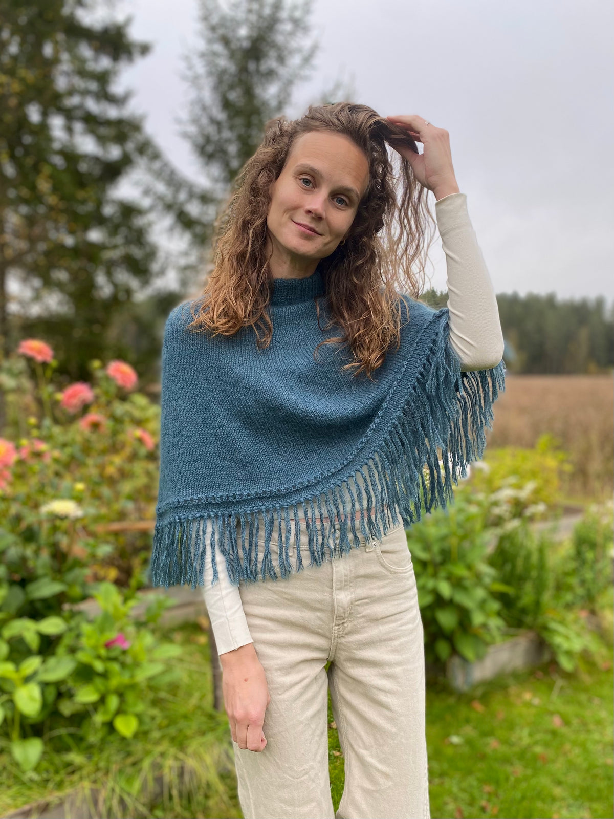 Barbro poncho