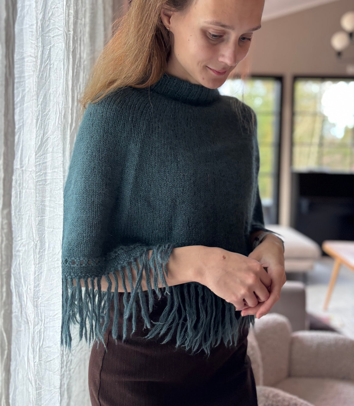 Barbro poncho